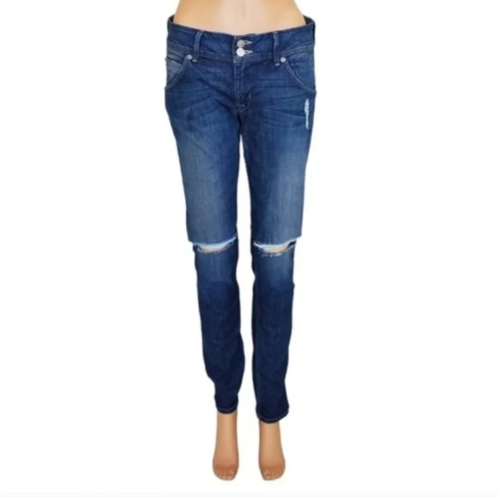 Hudson Collin flap Mid-Rise Skinny Jean
